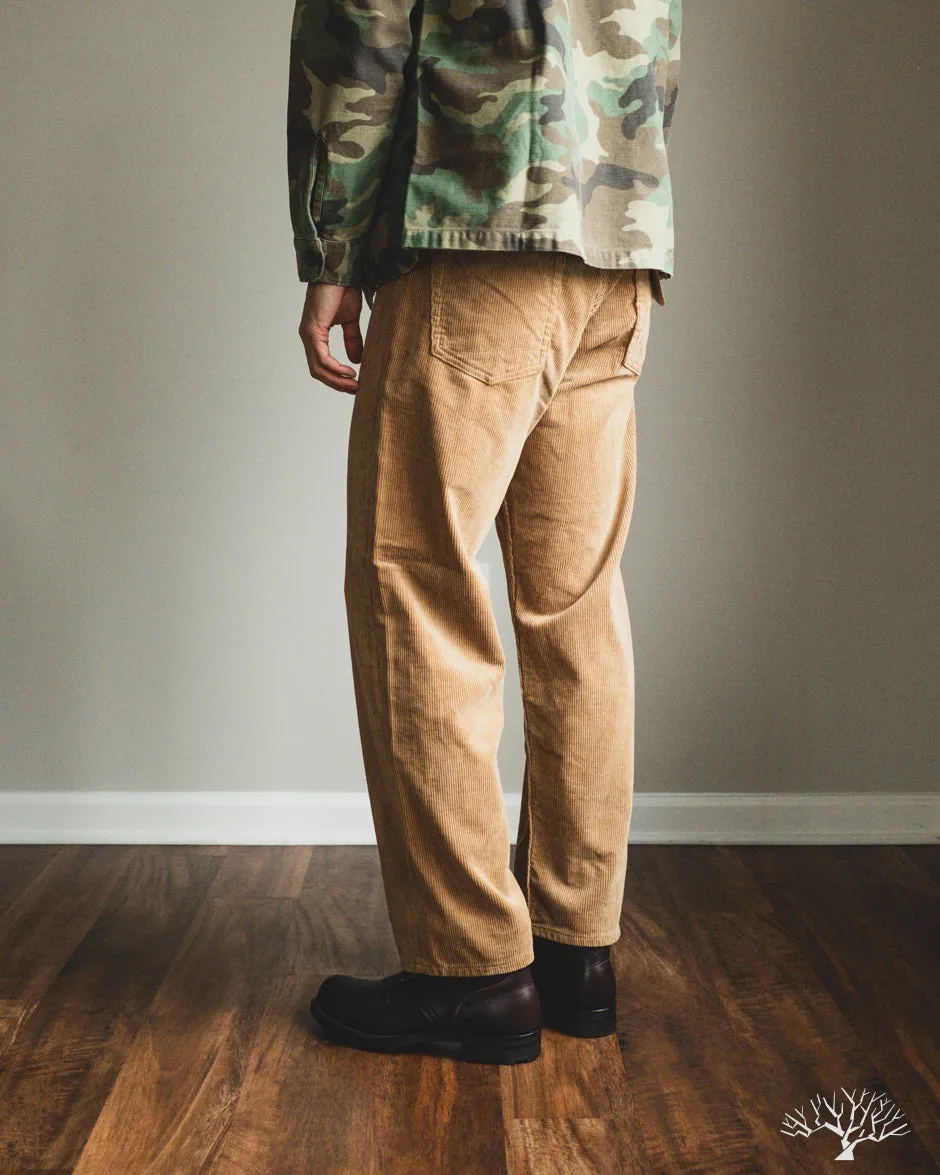 101 Dad's Fit Corduroy Pants - Beige