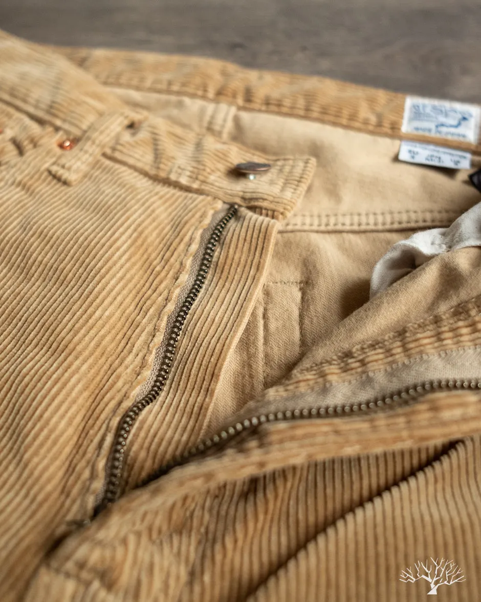 101 Dad's Fit Corduroy Pants - Beige