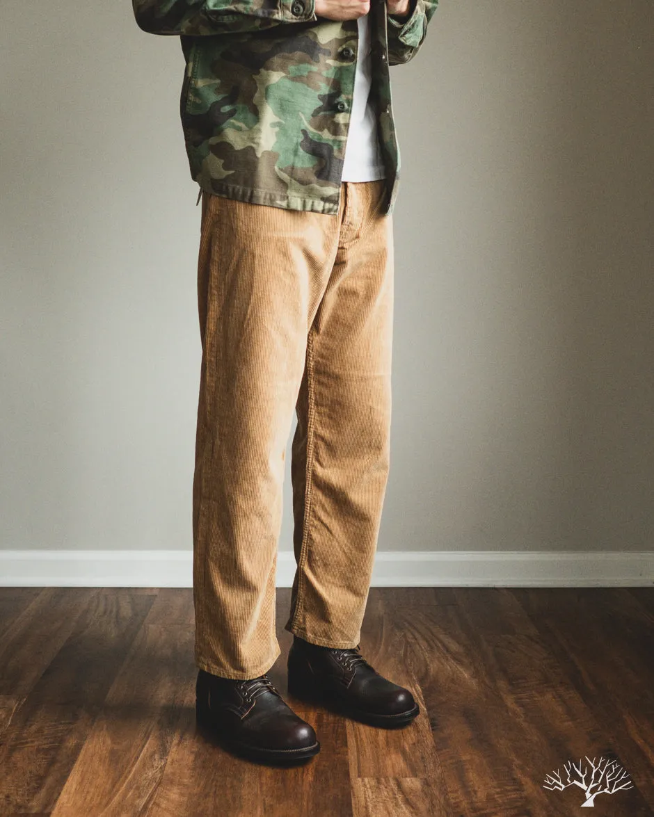 101 Dad's Fit Corduroy Pants - Beige