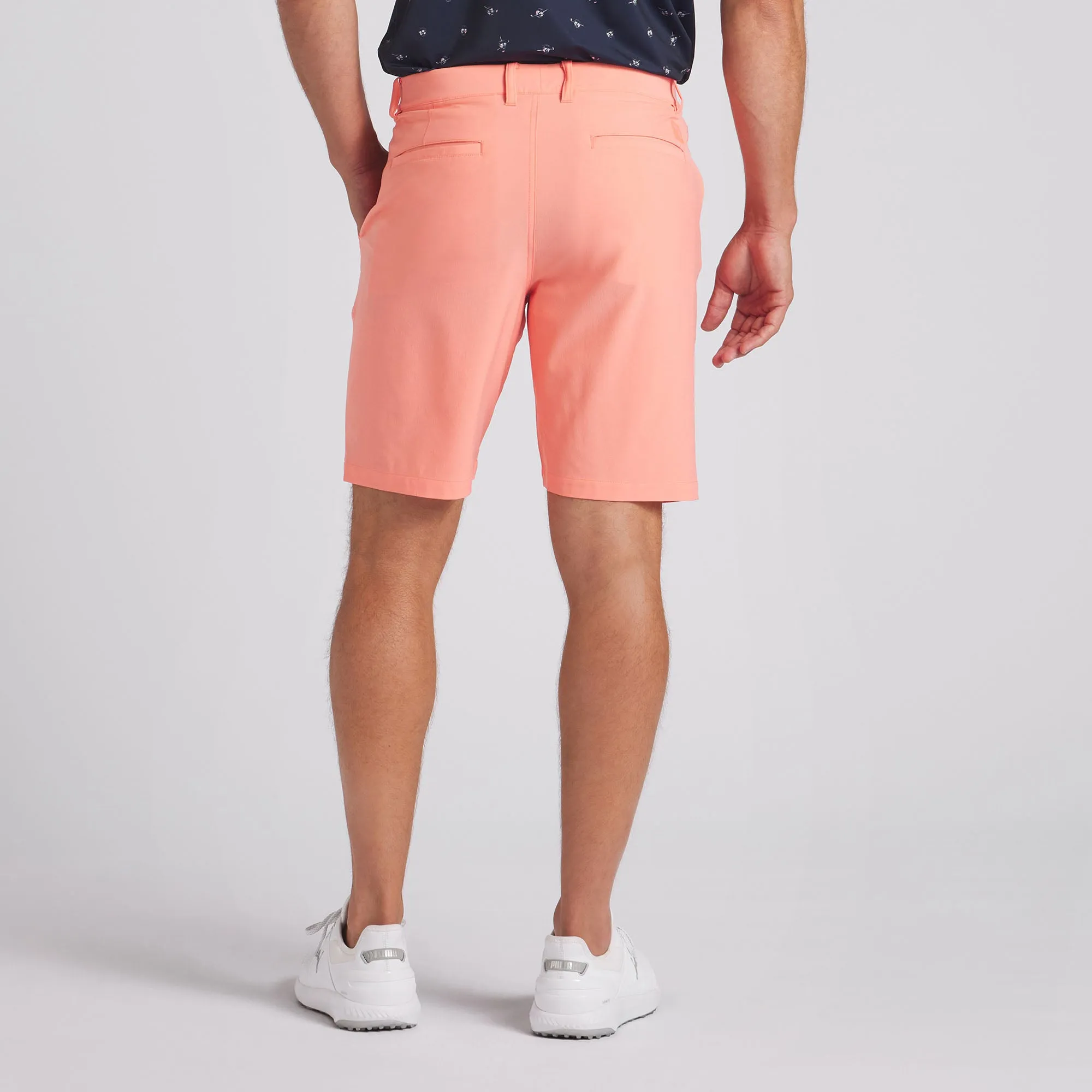 101 Solid 9 Golf Shorts | Melon Punch