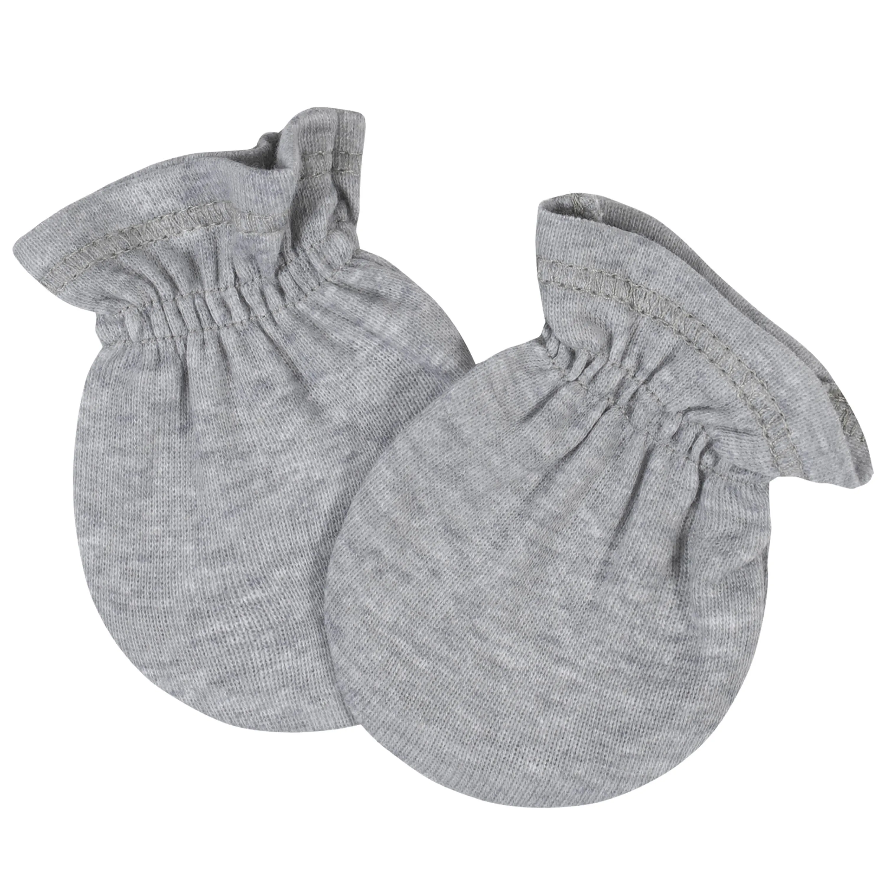 4-Pack Baby Boys Raccoon No Scratch Mittens