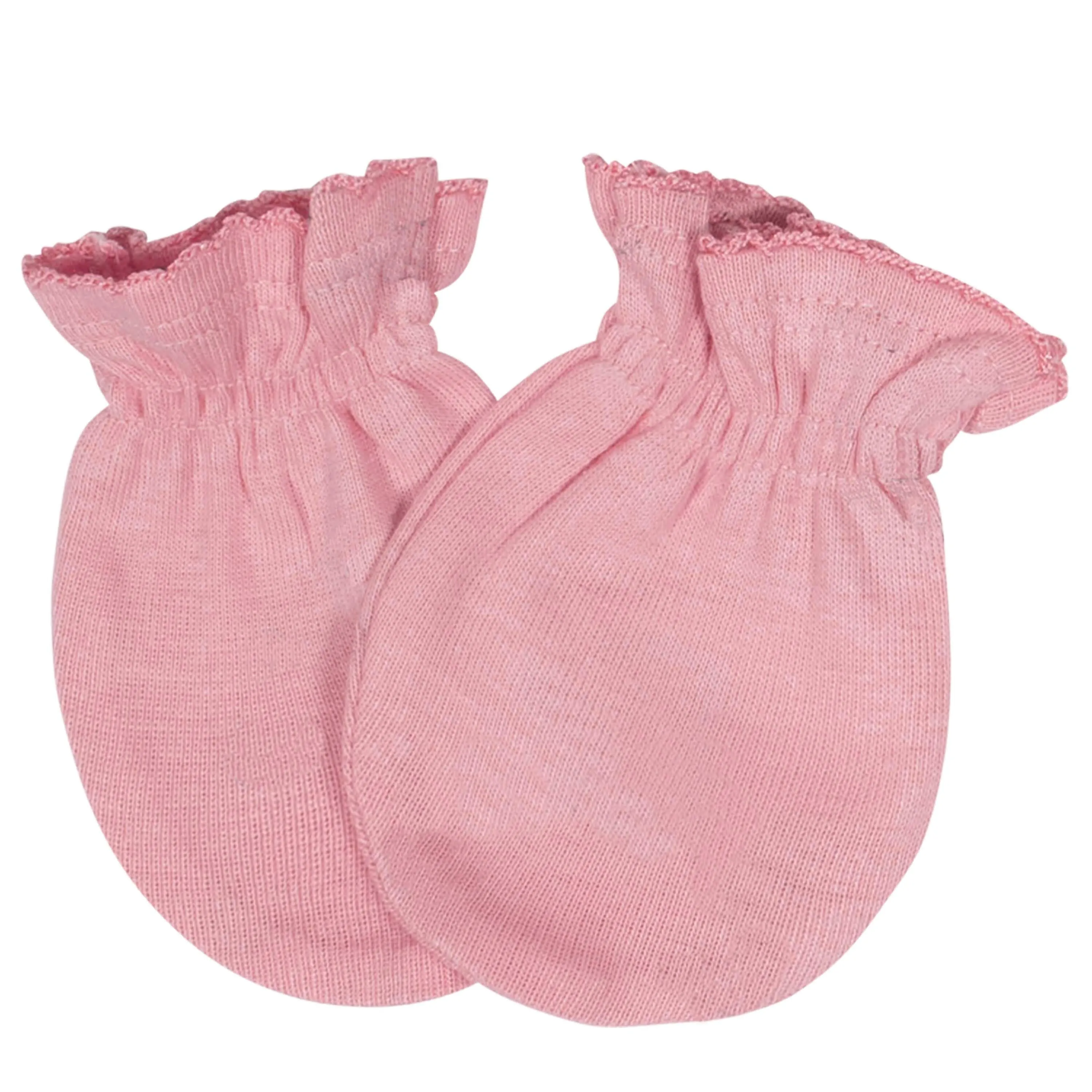 4-Pack Baby Girls Bear No Scratch Mittens