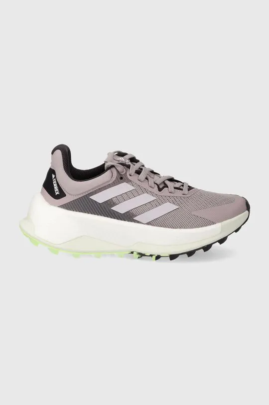 adidas TERREX running shoes Soulstride Ultra W violet color IE8457