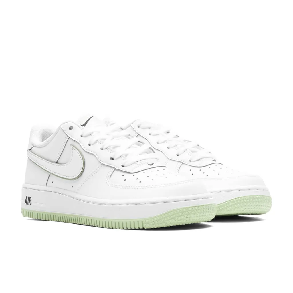 Air Force 1 (GS) - White/Honeydew