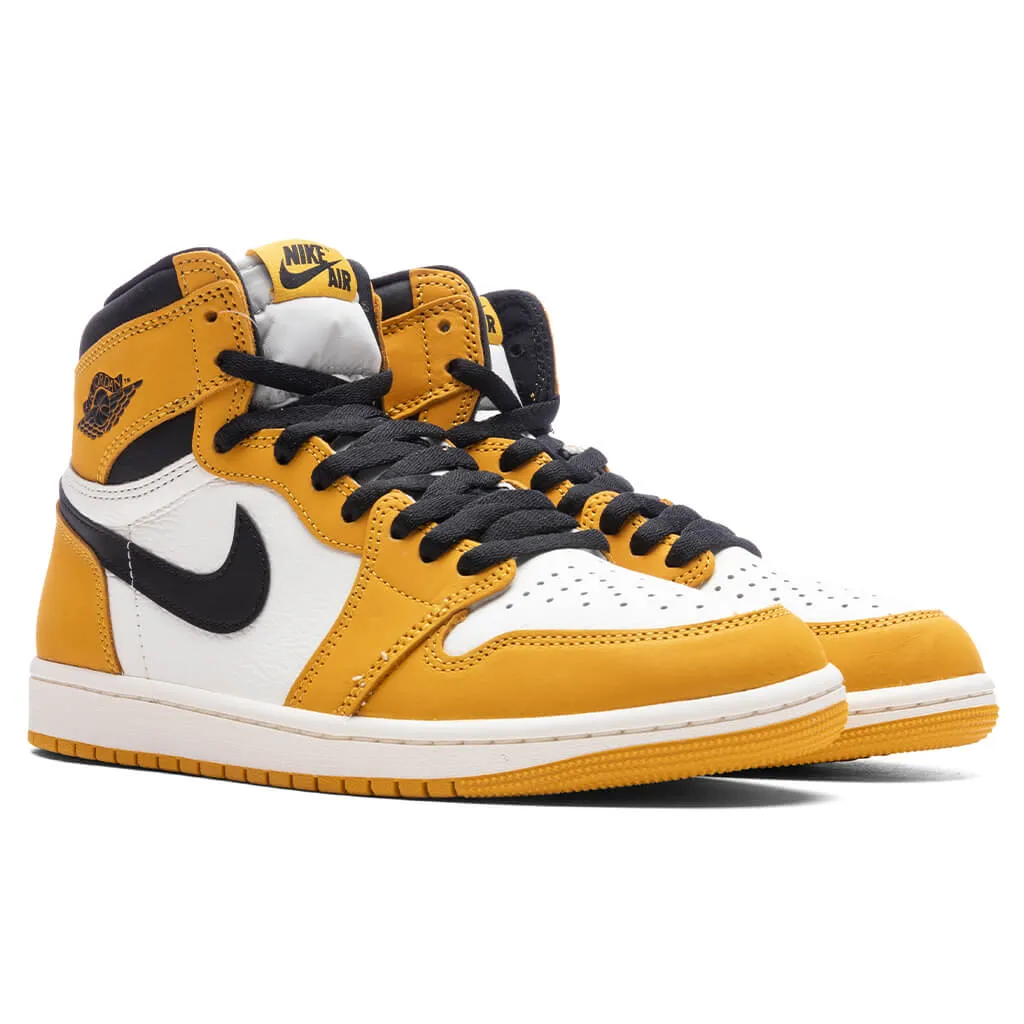 Air Jordan 1 Retro High OG 'Yellow Ochre' - Yellow Ochre/Black/Sail