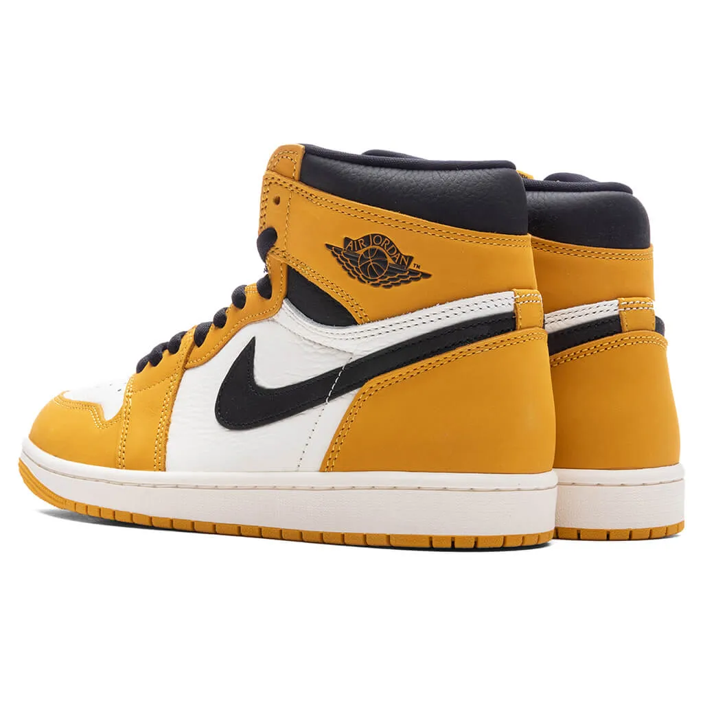 Air Jordan 1 Retro High OG 'Yellow Ochre' - Yellow Ochre/Black/Sail