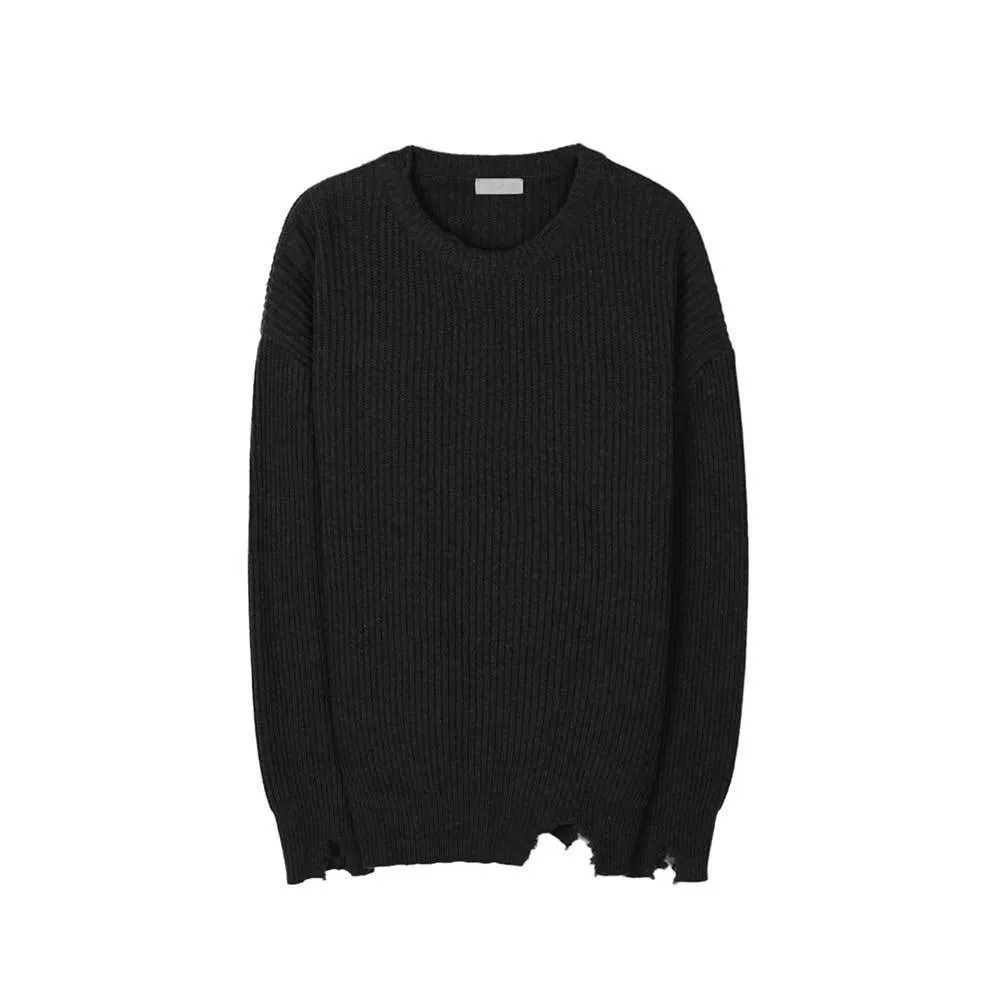 ASCLO  |Crew Neck Pullovers Unisex Street Style U-Neck Long Sleeves