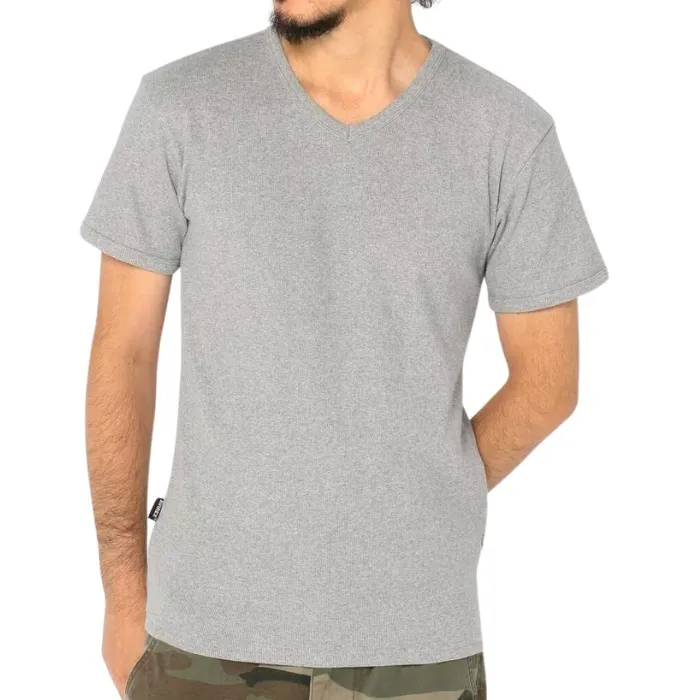 AVIREX  |Pullovers Unisex Street Style V-Neck Plain Short Sleeves