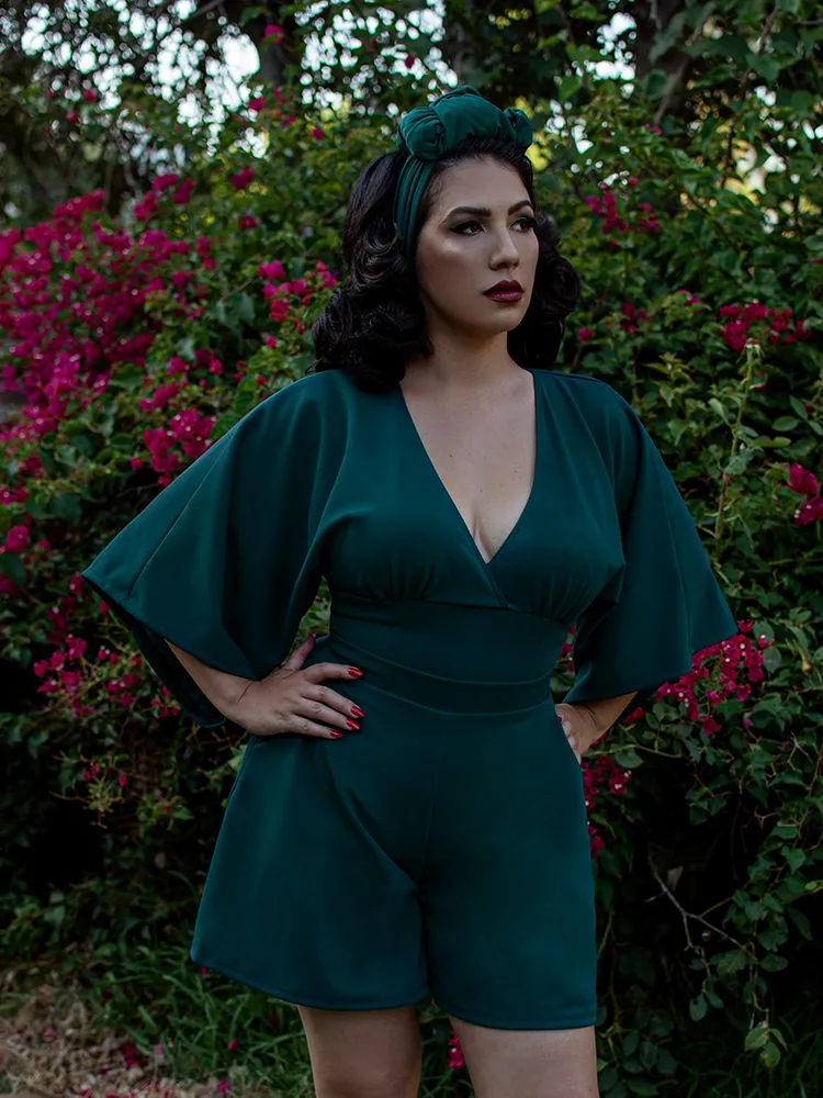 Bauhaus Top in Hunter Green