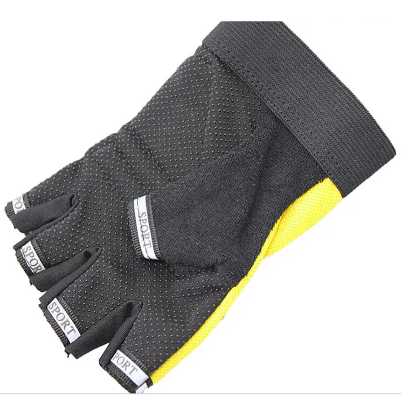 Bike Cycle Cycling Antiskid Silicone Gel Half Finger Gloves Outdoor Sports Climbing Bicycle SM6