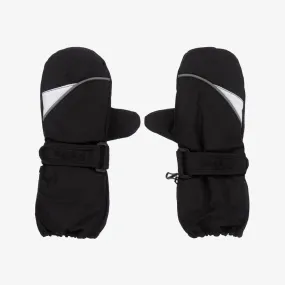 Black Ski Mittens