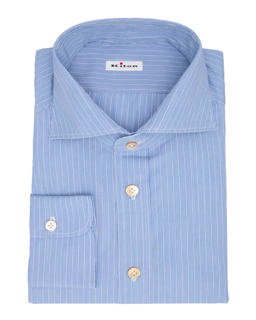 Blue and White Micro Stripe Sportshirt