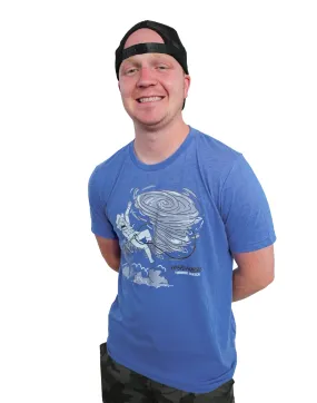 BLUE TORNADO HUNTER T-SHIRT