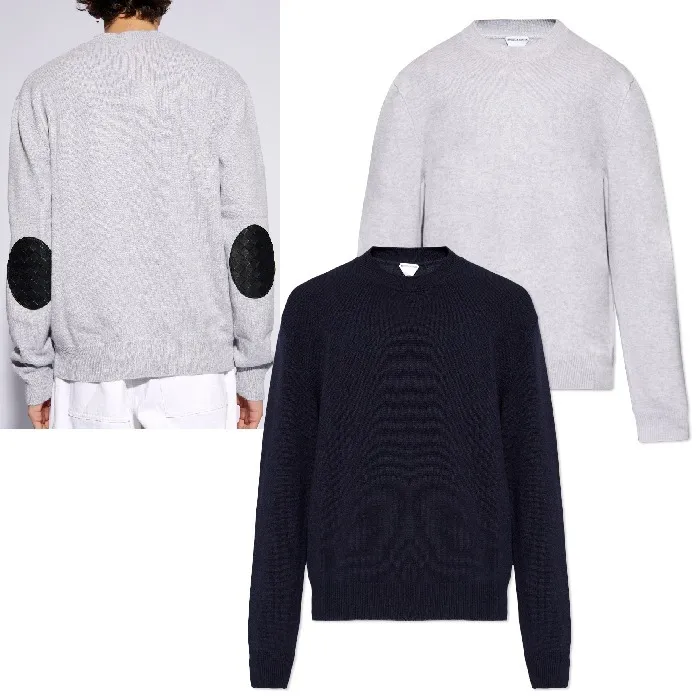 BOTTEGA VENETA  |Crew Neck Cashmere Long Sleeves Plain Sweaters