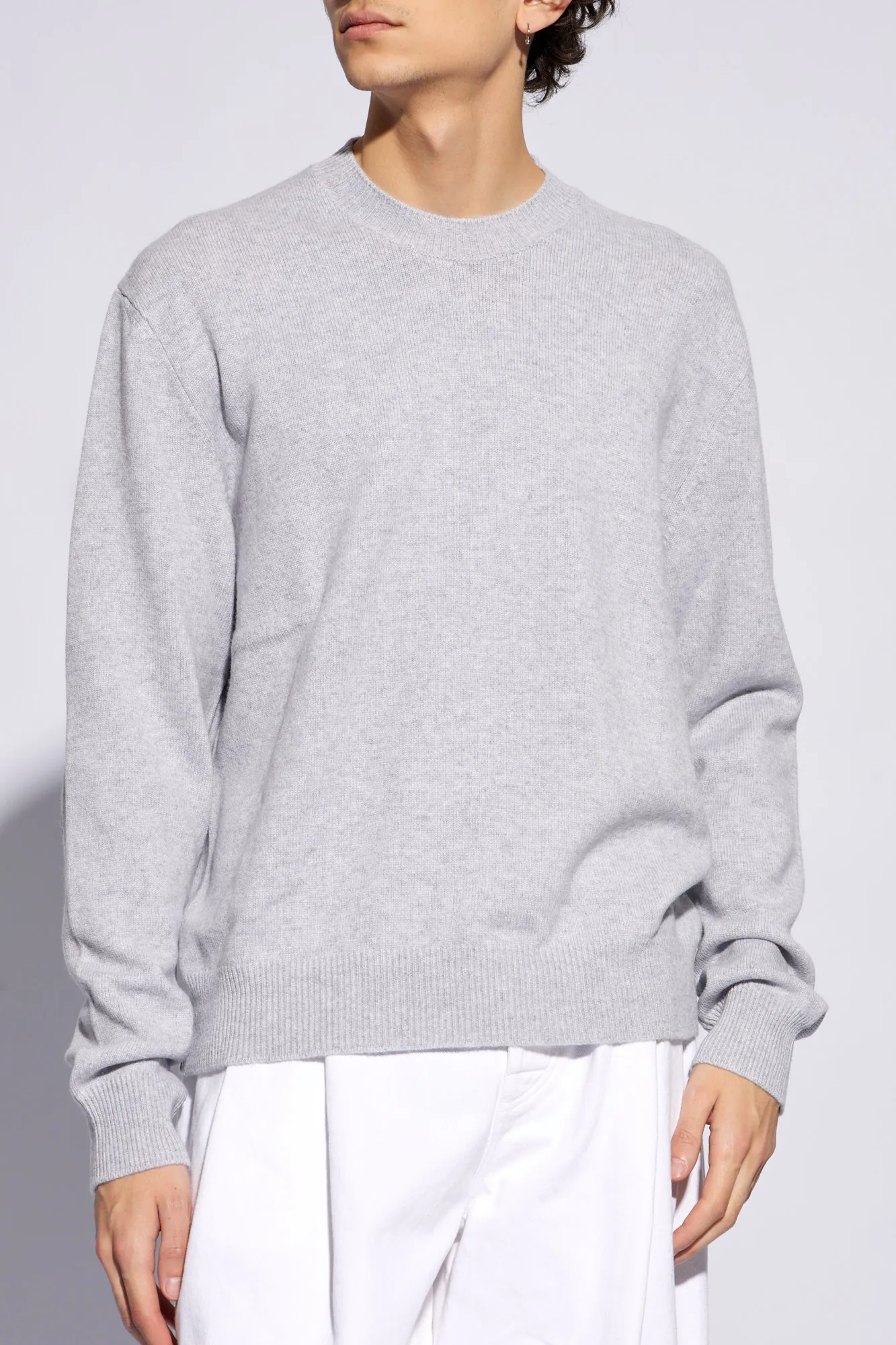 BOTTEGA VENETA  |Crew Neck Cashmere Long Sleeves Plain Sweaters