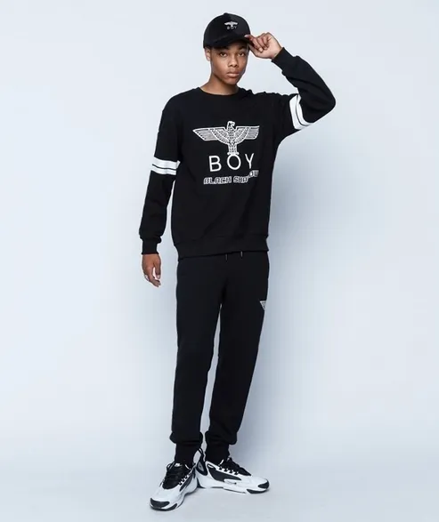 BOY LONDON  |Crew Neck Pullovers Unisex Sweat Street Style Long Sleeves