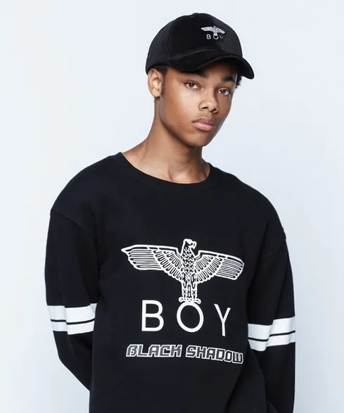 BOY LONDON  |Crew Neck Pullovers Unisex Sweat Street Style Long Sleeves