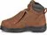 Carolina Mens Foreman 6” inch Steel Toe External Met Guard Work Boots- Crazy Horse Brown Leather