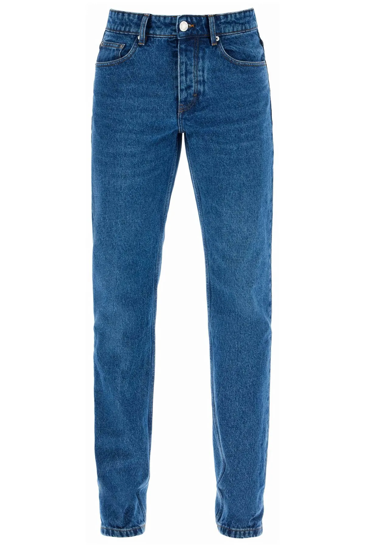 cigarette-style jeans HTR001 DE0031 BLEU USED