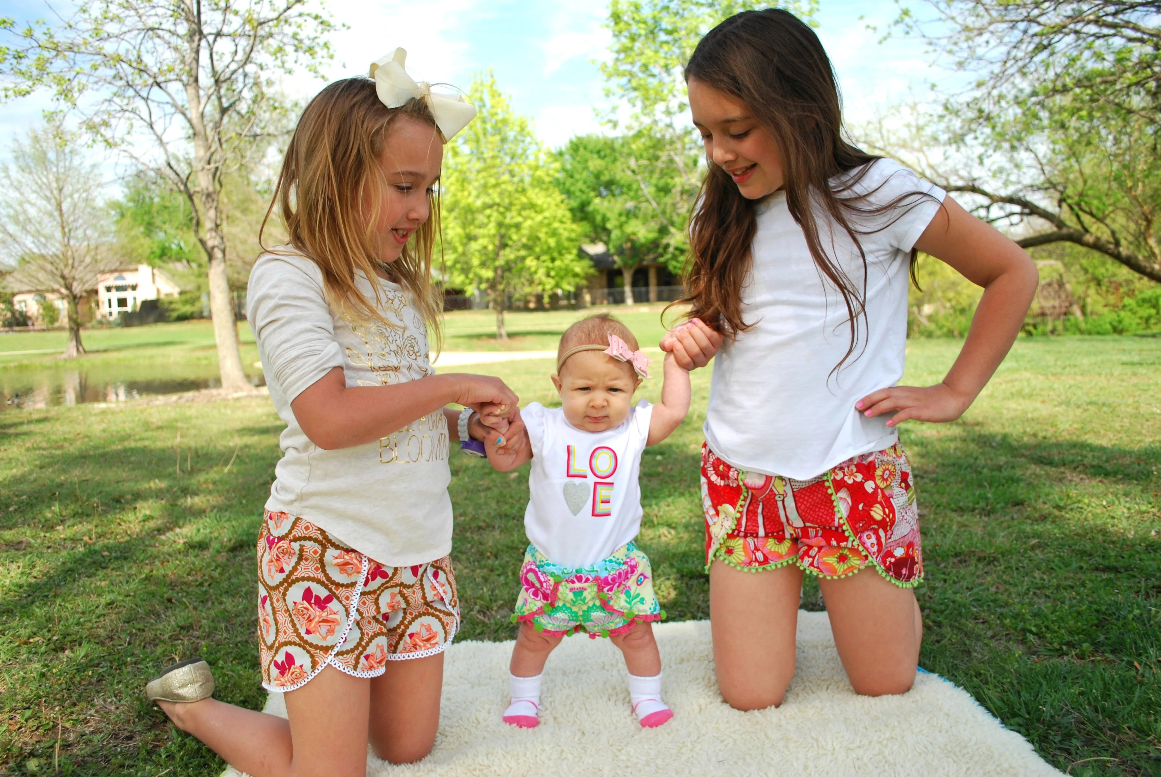 Coachella Shorts PDF Pattern 6m-14yrs