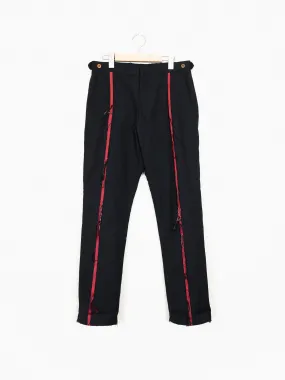 Comme des Garons Homme Plus AW02 Raw Front Stripe Trousers