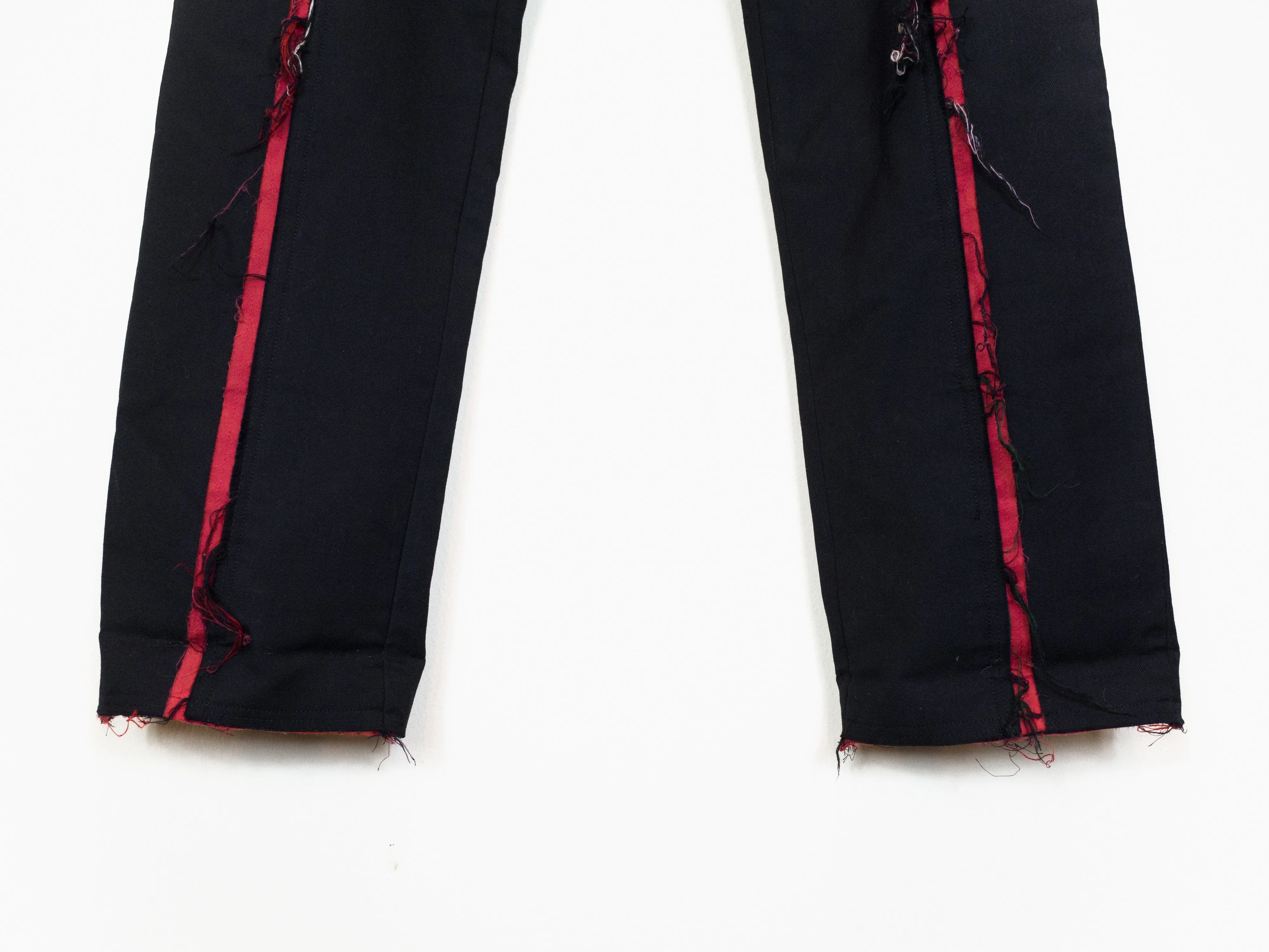 Comme des Garons Homme Plus AW02 Raw Front Stripe Trousers