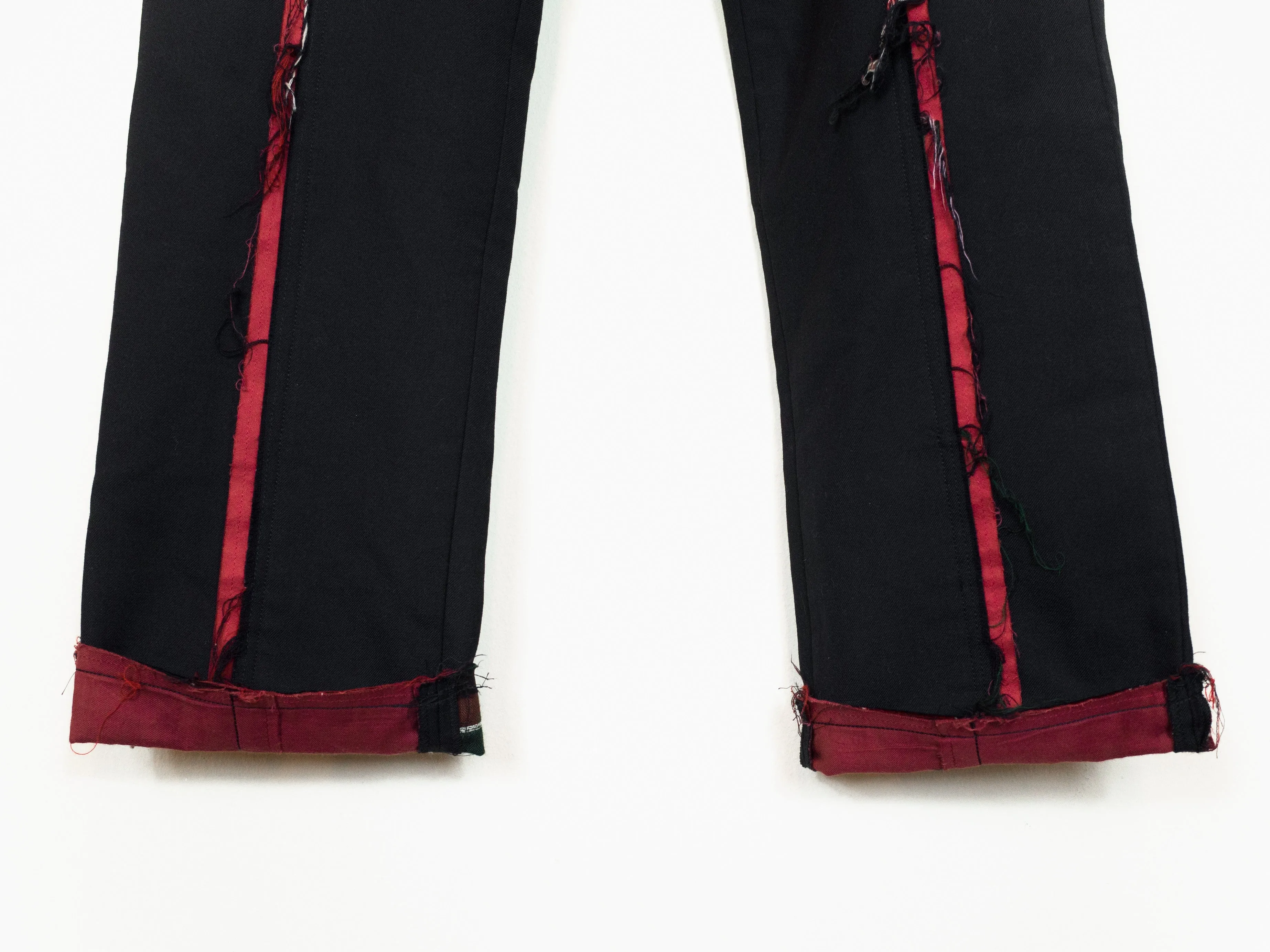 Comme des Garons Homme Plus AW02 Raw Front Stripe Trousers