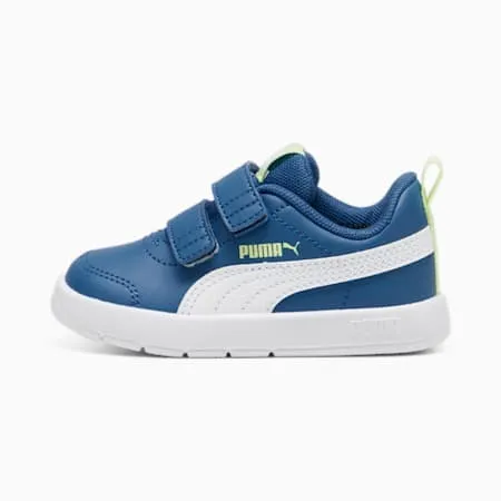 Courtflex V3 Sneakers - Infants 0-4 years | Blue Horizon-PUMA White | PUMA Shoes | PUMA 