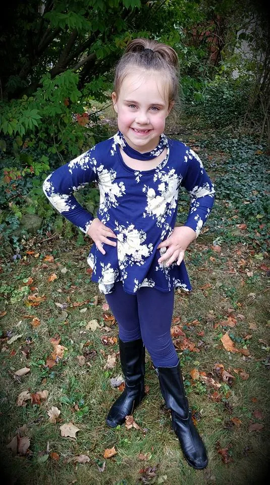 Cypress Choker PDF Pattern Girls 2T-14yrs