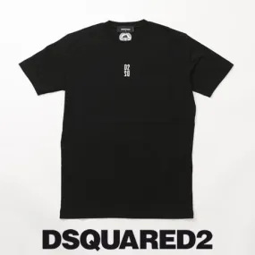 D SQUARED2  |Crew Neck Pullovers Star Monogram Street Style Cotton