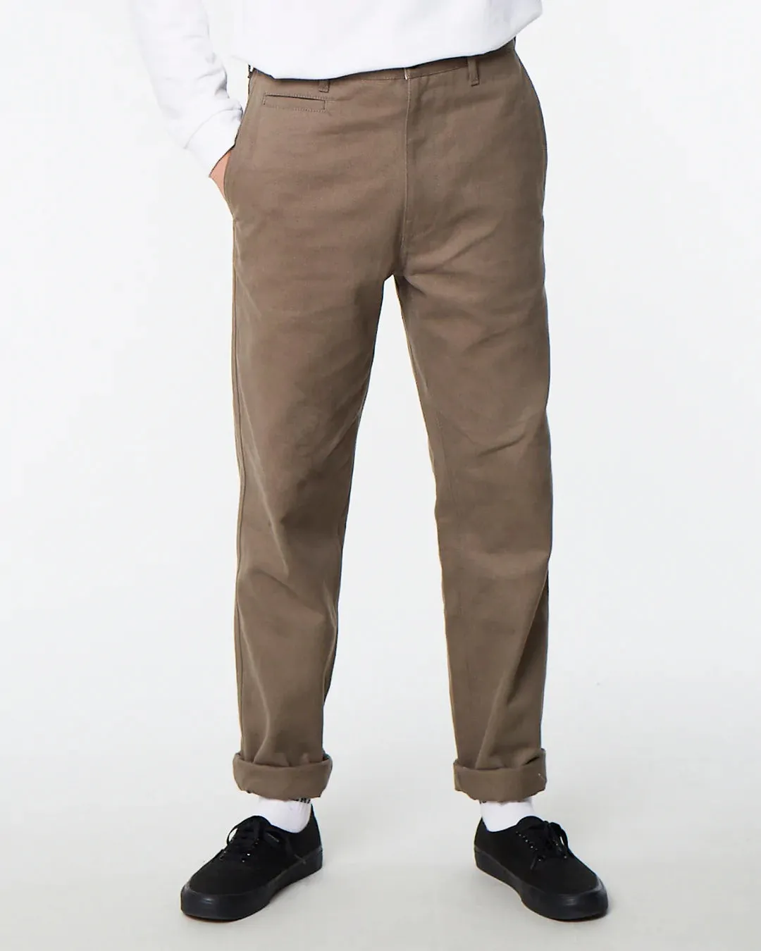 Eat Dust Clothing Keats Cotton Service Chino Lovat