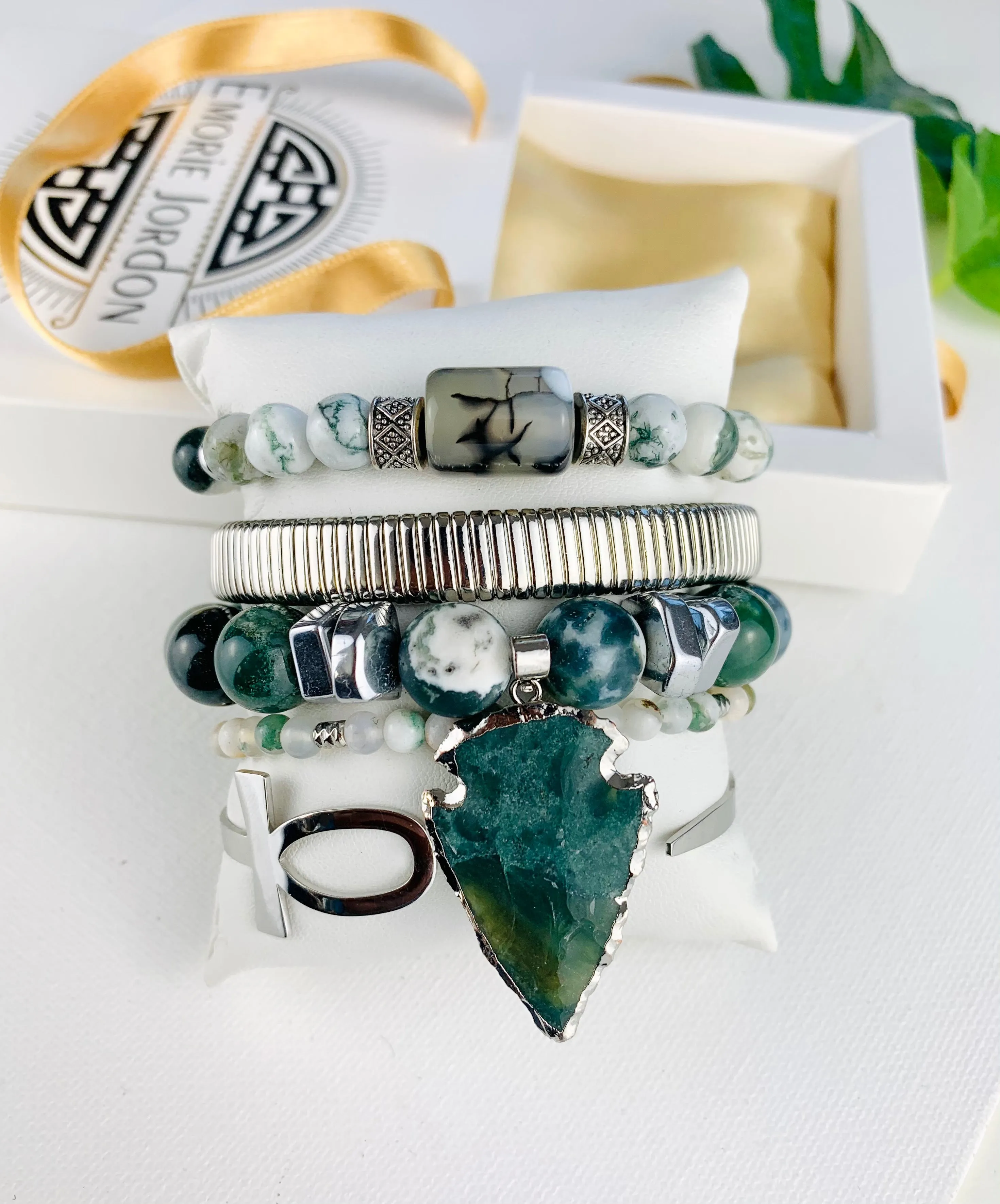 Evergreen Bracelet Set