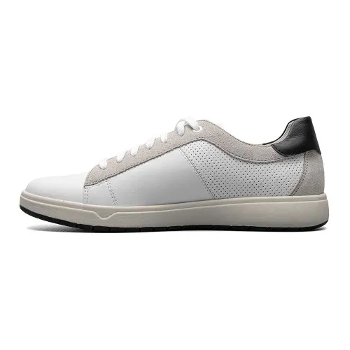 Florsheim Heist Lace Toe Sneaker in White