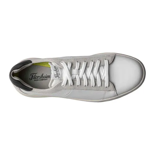 Florsheim Heist Lace Toe Sneaker in White