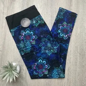 Galaxy Mandala Pocket Soft Leggings