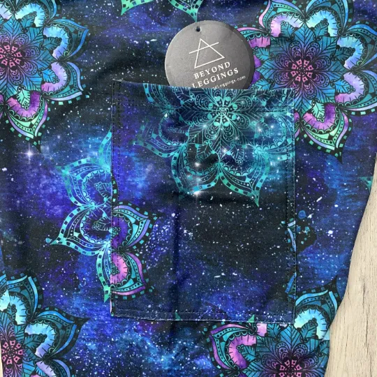 Galaxy Mandala Pocket Soft Leggings