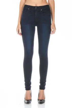 GWEN HIGH RISE SKINNY JEAN IN FALCON BLUE