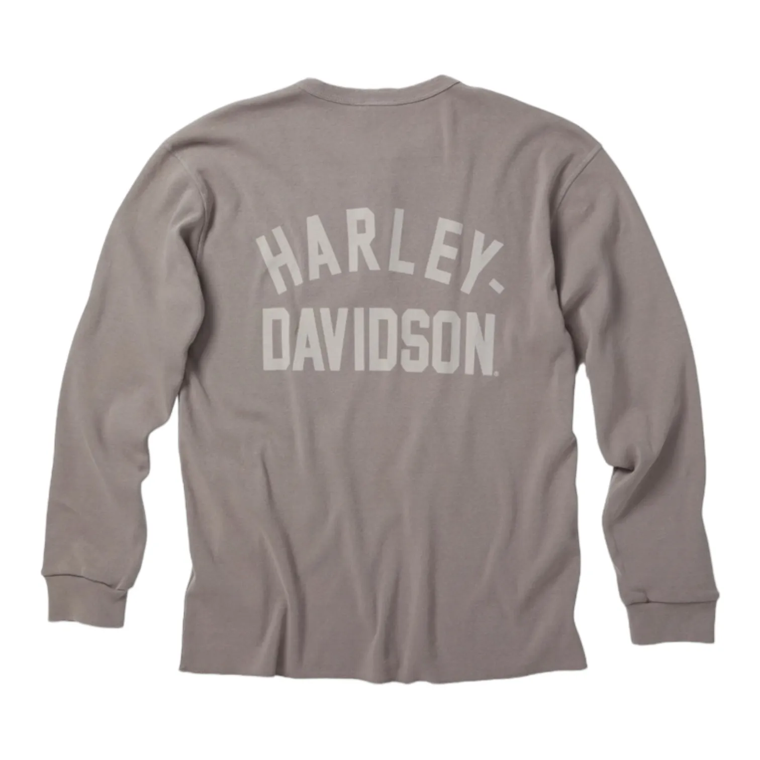 Harley Davidson  |Pullovers Henry Neck Street Style Collaboration Long Sleeves