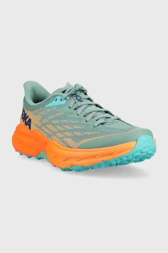 Hoka running shoes Speedgoat 5 blue color