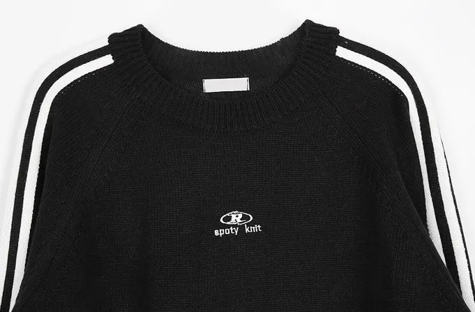 HOLY IN CODE  |Crew Neck Pullovers Unisex Street Style U-Neck Long Sleeves