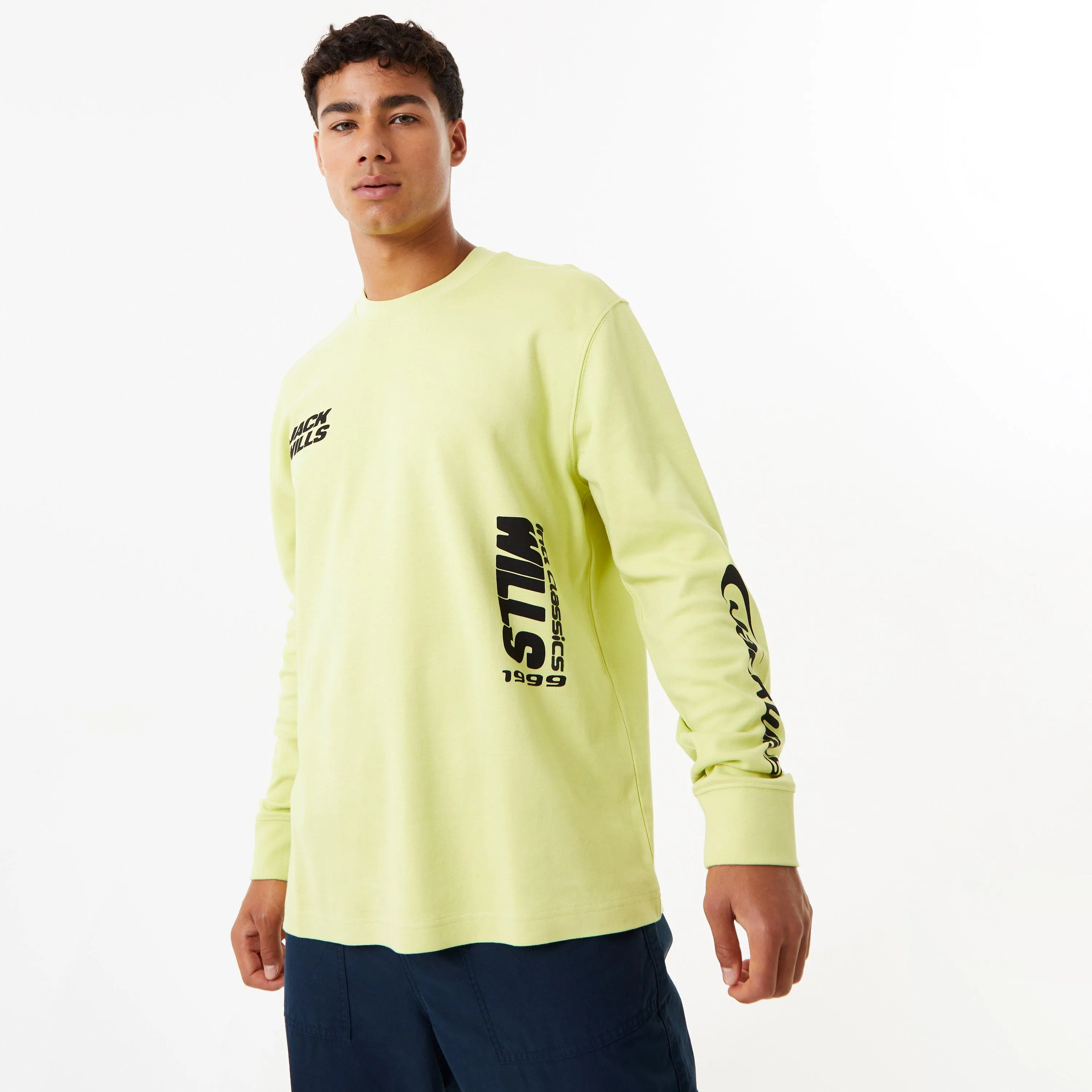 Jack Wills JW Long Sleeve Racer Tee