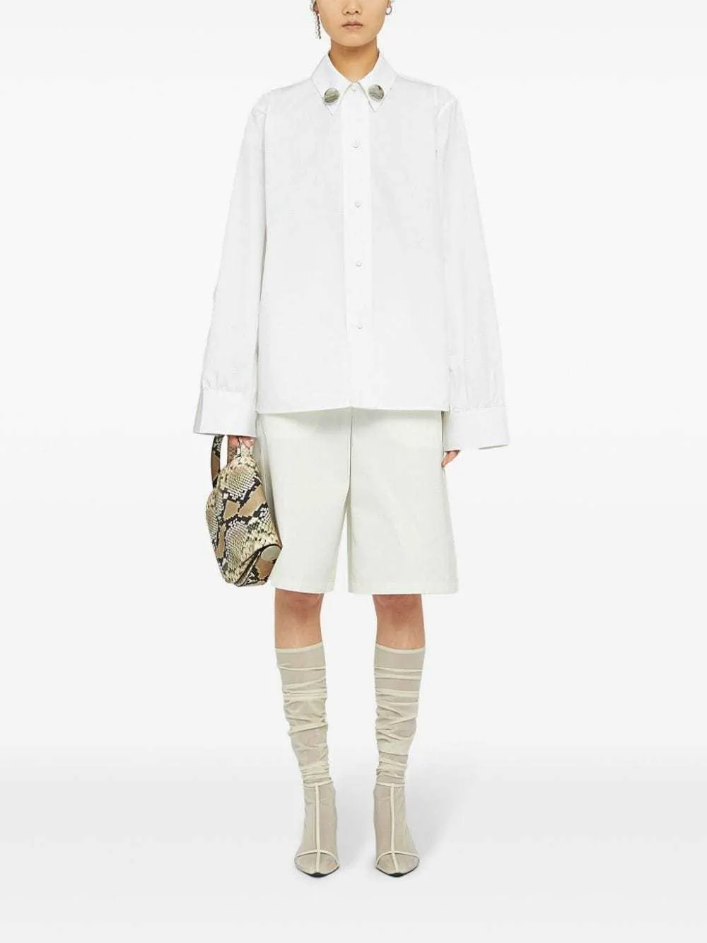 Jil Sander  |Long Sleeves Cotton Shirts & Blouses