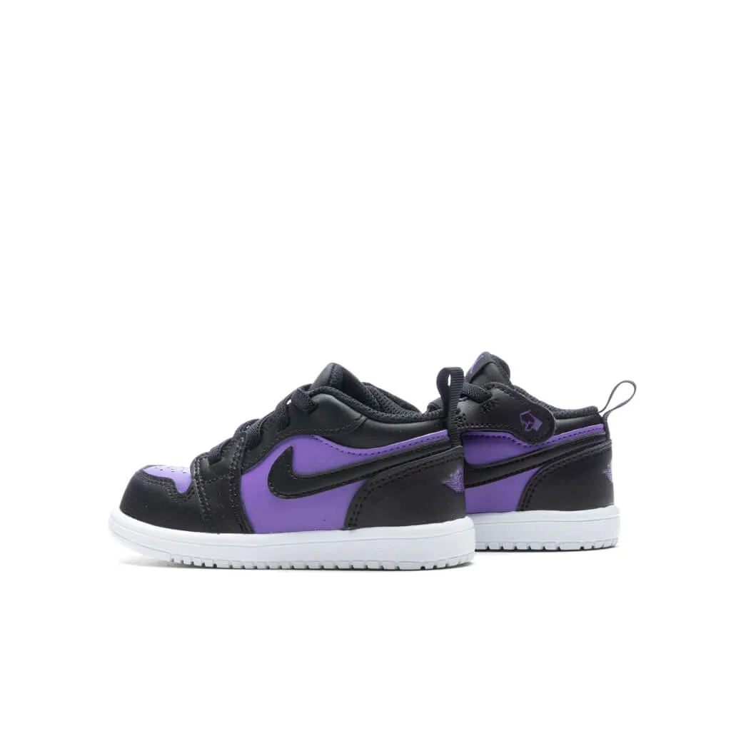 Jordan 1 Low Alt (TD) - Purple Venom/Black/White