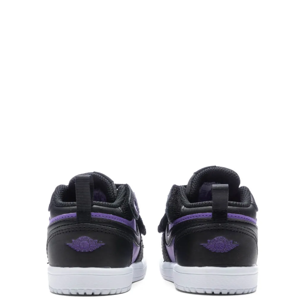 Jordan 1 Low Alt (TD) - Purple Venom/Black/White