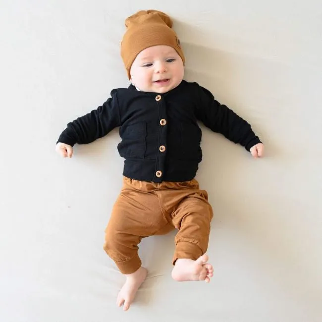 Kyte Baby Toddler Jersey Cardigan in Midnight