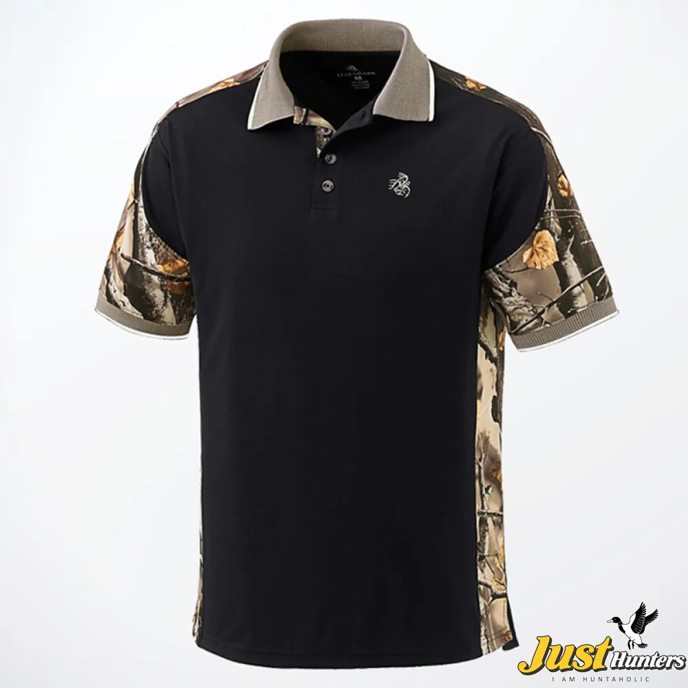 Legendary Men\'s Outdoor Camouflage Pro Hunter Polo