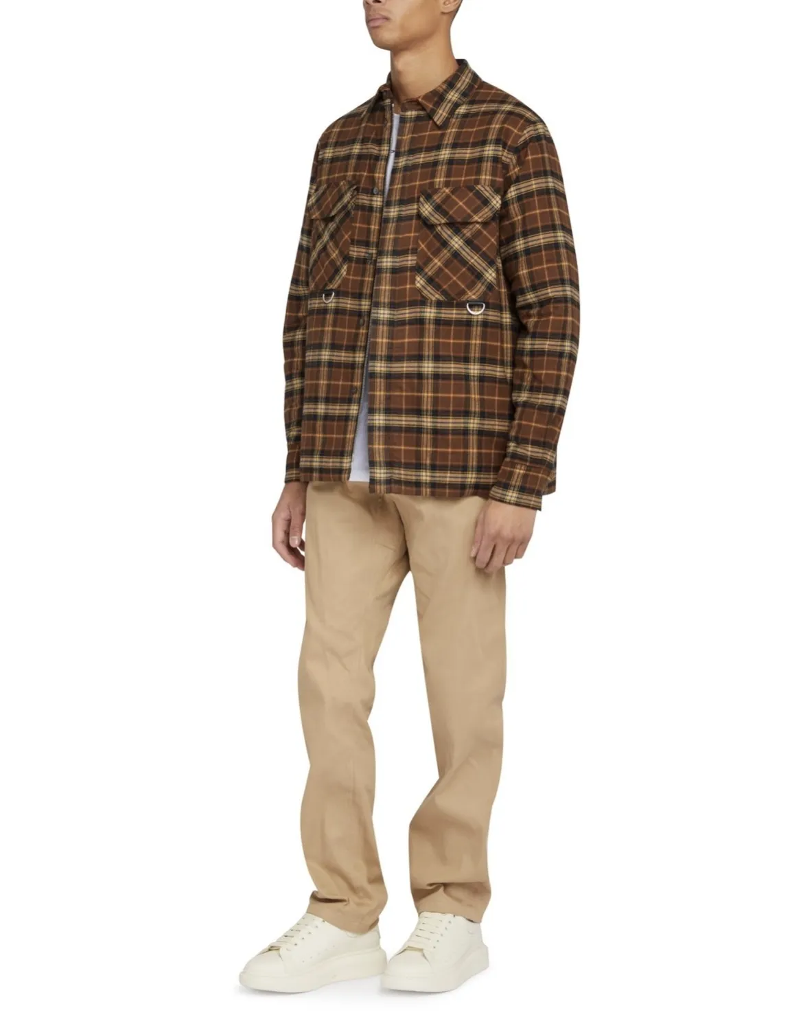 LOEWE  |Other Plaid Patterns Long Sleeves Cotton Luxury Shirts