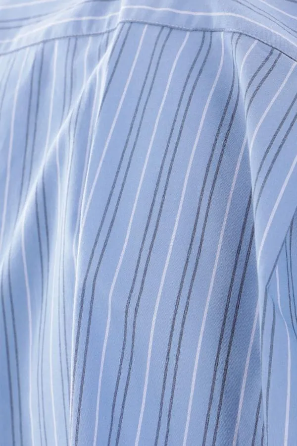 LOEWE  |Stripes Long Sleeves Cotton Luxury Shirts