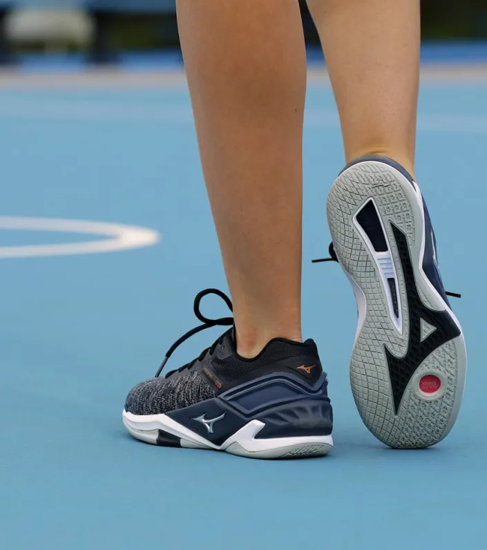 mizuno wave stealth neo womens netball shoes