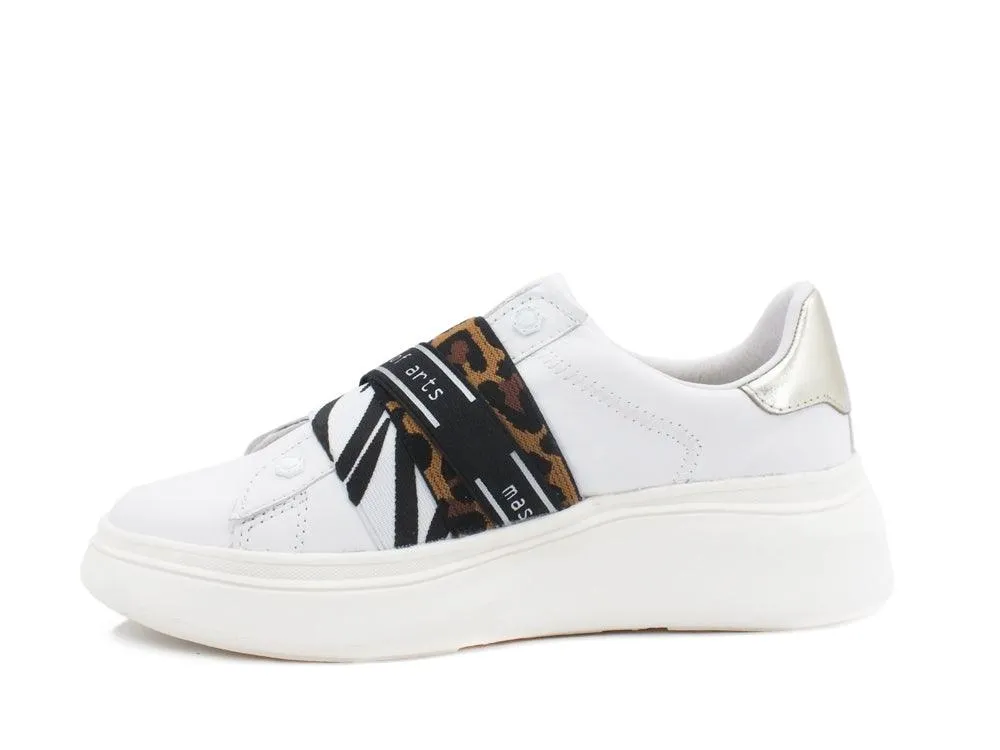 MOA Sneaker Elastico Platform White MOA1371